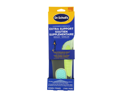 Dr. Scholl's Pain Relief Orthotics Extra support - Insoles - women's - 6-11 - dark blue pair