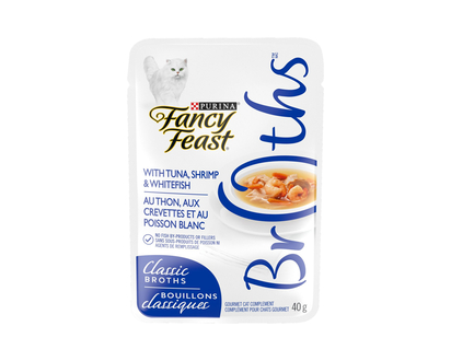 Fancy Feast Wet Cat Food - Classic Broths - 40g