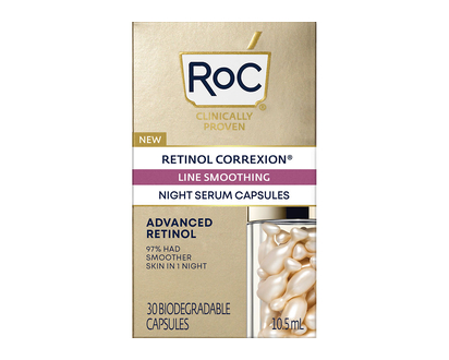RoC Retinol Correxion Line Smoothing Night Serum Capsules - 30s