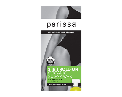 Parissa 2 in 1 Organic Sugar Wax Roll-On - 140ml