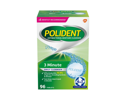 Polident 3-minute Daily Denture Cleanser