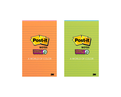 Post-it Super Sticky Notes - Rio De Janeiro - 19mm X 7.6m - 90 sheets