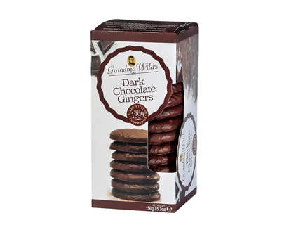 Grandma Wild's Dark Chocolate Gingers - 150g