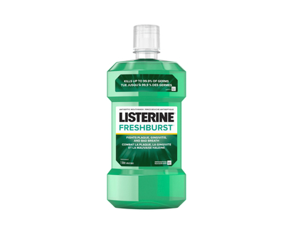 Listerine Fresh Burst Mouthwash - 1L