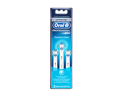 Oral-B Precision Clean Brush Heads - EB17-3 - 3 pack