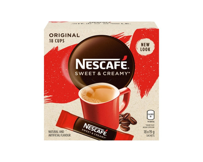 Nescafe Sweet and Creamy Original instant Coffee Mix - 18x19g