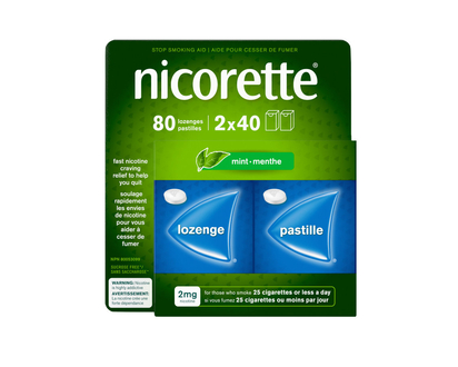 Nicorette Stop Smoking Aid Lozenge - Mint - 2mg - 80s