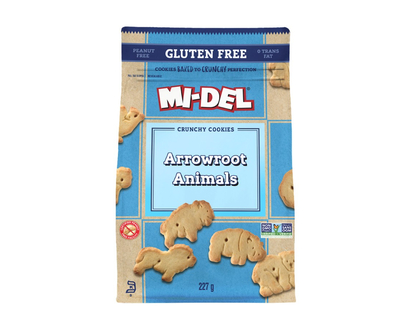 MI-DEL G/F ARROWROOT COOKIES 227G