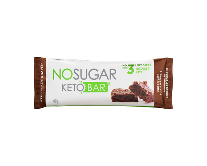No Sugar Keto Bar - Chocolate Fudge Brownie - 40g