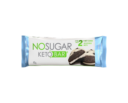 No Sugar Keto Bar - Cookies and Cream - 40g