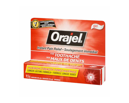 Orajel Maximum Strength Toothache Pain Relief Gel - 9.5g