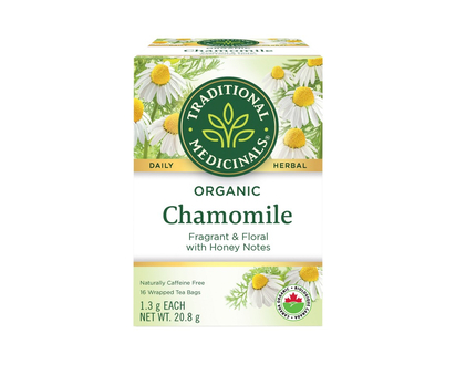 Traditional Medicinals Organic Wrapped Tea Bags - Chamomile - 16's