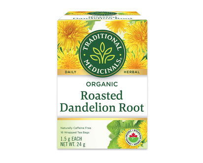 Traditional Medicinals Herbal Tea - Organic Roasted Dandelion Root - 16s