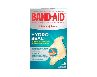 BAND-AID Hydro Seal Advanced Healing Bandages - Large - 6's