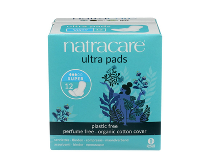 Natracare Natural Ultra Pads - Super - 12's