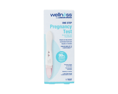 Wellness by London Drugs One Step Pregnancy Test