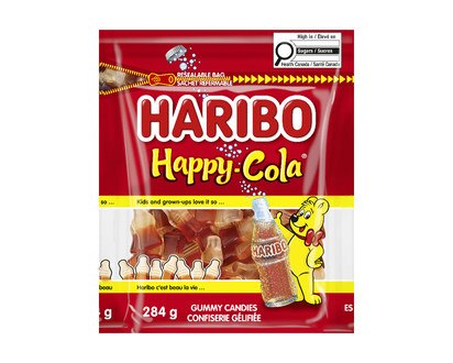 Haribo Happy Cola Gummies - 284g