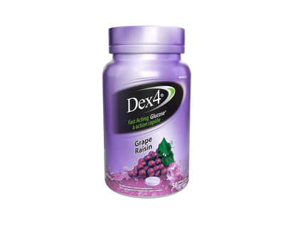 Dex4 Glucose Tablets - Grape - 50s