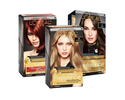 L'Oreal Superior Preference Fade-Defying Colour & Shine System - 8 Medium Blonde