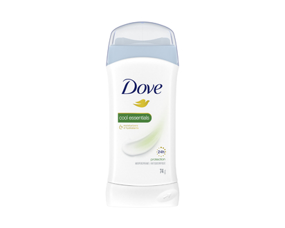Dove Go Fresh Cool Essentials Anti-Perspirant Stick - Cucumber & Green Tea Scent - 74g