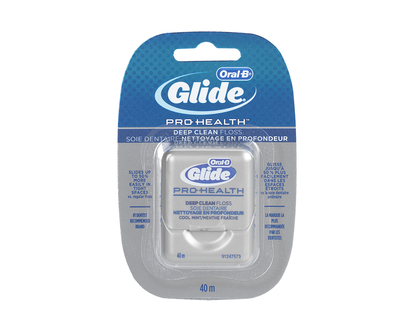 Oral-B Glide Deep Clean Floss - Cool Mint - 40m