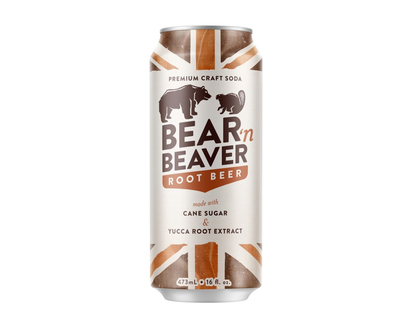 Bear n Beaver Soda - Root Beer - 473ml