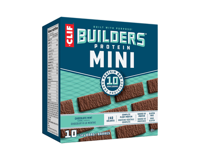 CLIF Builders Mini Protein Bars - Chocolate Mint - 10x34