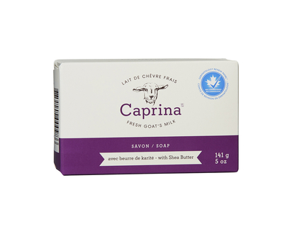 Caprina by Canus Fresh Goat's Milk Soap - Shea Butter - 141g