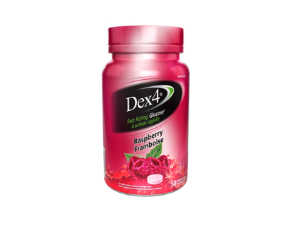 Dex4 Glucose Tablets - Raspberry - 50s