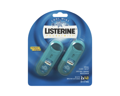 Listerine PocketMist Oral Care - Cool Mint - 2 pack
