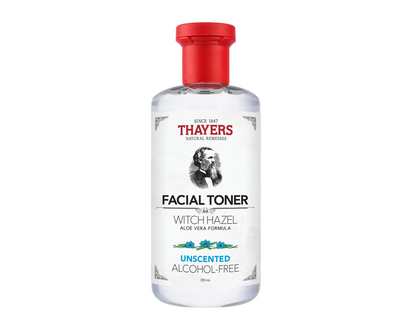 THAYERS Facial Toner Alcohol-Free - Witch Hazel with Aloe Vera Formula - Unscented - All Skin Types - 355mL