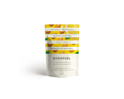 Handfuel Dry Roasted Lemon Marcona Almonds - 150g