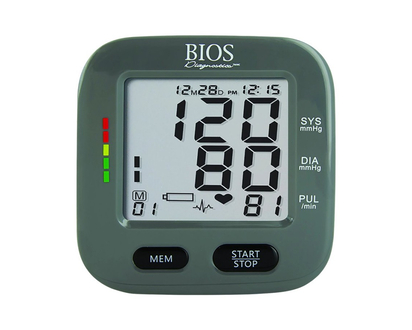 BIOS Diagnostics Precision Series 4.0+ Blood Pressure Monitor - Silver - BD323
