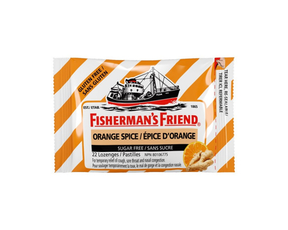Fisherman's Friend Lozenges - Orange Spice - 22's