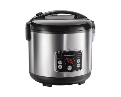 Hamilton Beach Digital Simplicity Rice Cooker and Steamer - Stainless Steel - 37541C
