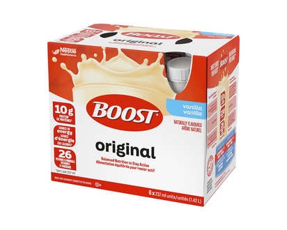 BOOST Original Protein Drink - Vanilla - 6 x 237ml
