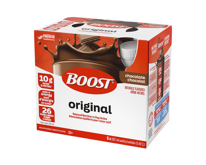 BOOST Original Protein Drink - Chocolate - 6 x 237ml