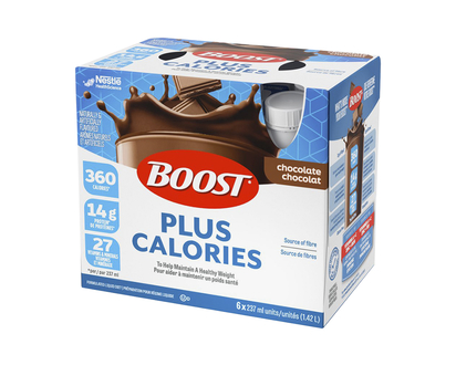 BOOST Plus Calories Protein Drink - Chocolate - 6 x 237ml