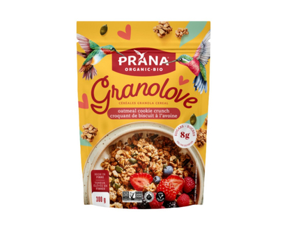 Prana Granolove Oatmeal Crunch - 300g