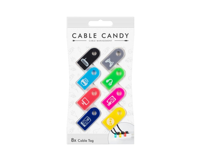 Cable Candy Cable Tags - Assorted Colours