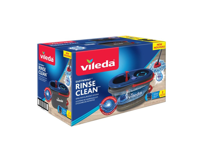 Vileda EasyWring Rinse Clean Spin Mop and Bucket System