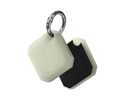 LAUT HUEX GEMS Case for Apple AirTag - Glow in the Dark