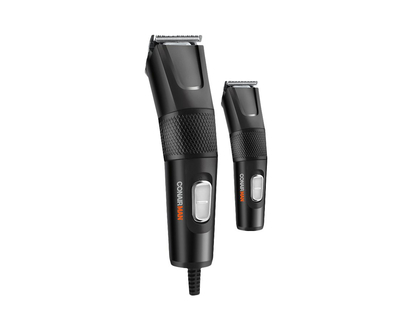 Conair Man 2-in-1 Grip Combo Home Haircutting Kit - Black - 30 piece