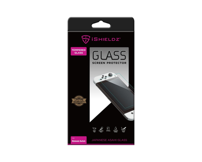 iShieldz Tempered Glass Screen Protector for Nintendo Switch - Clear