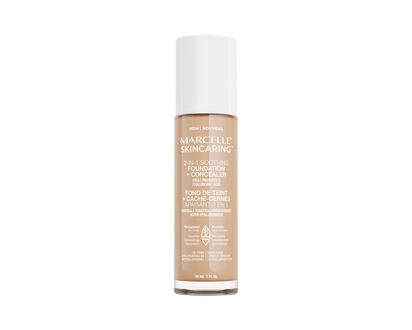 Marcelle Skincaring 2-in-1 Smoothing Foundation + Concealer - Natural Beige