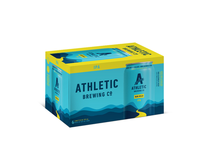 Athletic Brewing Co. IPA Non Alcoholic Beer - Run Wild - 6X355ml