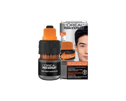 L'Oreal Men Expert One-Twist Hair Colour - Jet Black