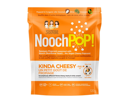Nooch Pop Kinda Cheesy Savoury Popcorn - 120g 