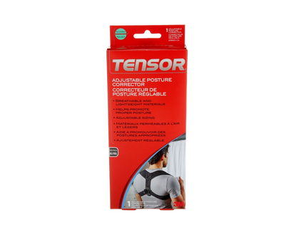 Tensor Posture Corrector - Black - Adjustable