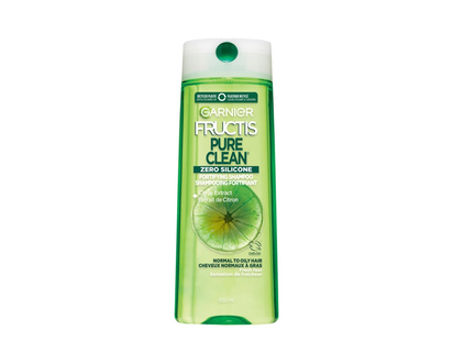 Garnier Fructis Pure Clean Shampoo - 650ml